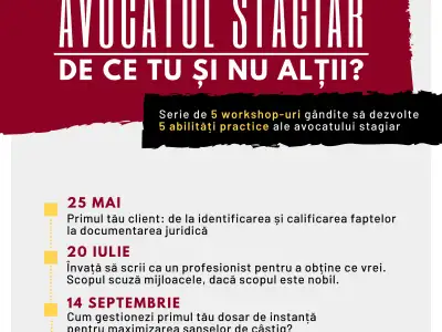 Avocatul stagiar: de ce tu și nu alții? – Cel mai nou proiect marca Oglindă & Partners